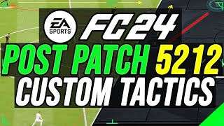 META 5212 POST PATCH CUSTOM TACTICS amp FORMATION GUIDE  EA FC 24 [upl. by Frame]