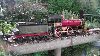 ASTER RENO gauge 1 Live steam in the garden Chattanooga Choo Choo [upl. by Terena128]