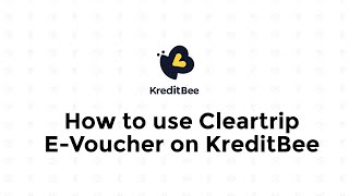 Learn how to use a Cleartrip EVoucher [upl. by Amjan239]