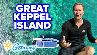 Exploring the stunning Great Keppel Island  Getaway [upl. by Rombert480]