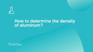 How to determine the density of aluminum [upl. by Porty]