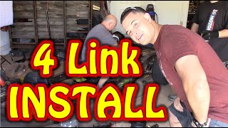 PART 15  1952 Chevy 3100  TRIANGULATED FOUR LINK INSTALL [upl. by Aveline]