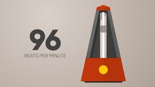 96 BPM Metronome [upl. by Englis]