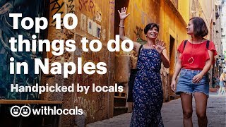 🏖️ The Top 10 things to do in Naples  WHAT to do in Naples amp WHERE to go by the locals 🍕 [upl. by Eronel889]