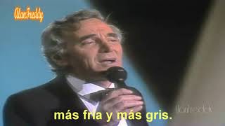 Venecia Sin Ti  Charles Aznavour  En Directo 1987 [upl. by Aihsia]