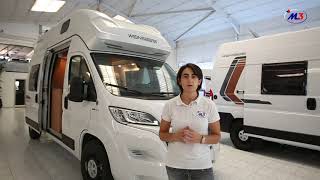 Furgoneta camper Familiar Weinsberg 600 MQH ¡De gran altura 4 plazas  en M3 Caravaning [upl. by Aneres]