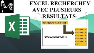 EXCEL  RECHERCHEV PLUSIEURS RESULTATS [upl. by Hadeehsar603]