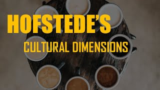 Hofstedes Cultural Dimensions Explained [upl. by Aniahs361]