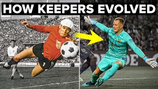 HOW GOALKEEPERS HAVE EVOLVED from 18712020 [upl. by Amzu]