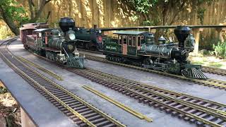 American Narrow Gauge live steam locomotives [upl. by Yordan]