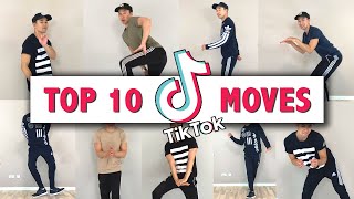 TOP 10 TIKTOK DANCE MOVES  DO YOU KNOW THESE 😉 [upl. by Aliehs]