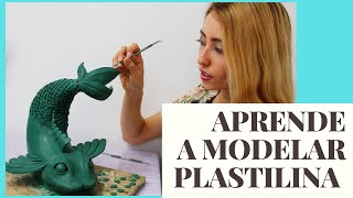 Como hacer una ESCULTURA con PLASTILINA TIPS BÁSICOS para empezar [upl. by Malachy]