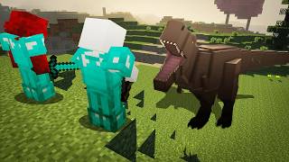 Surviving Dinosaurs in Minecraft [upl. by Conners]