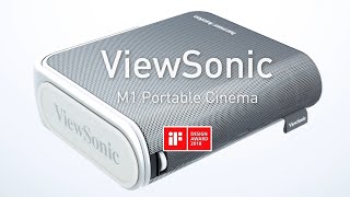 ViewSonic M1 LED Portable Projector with Harman Kardon® Speakers [upl. by Sawtelle]