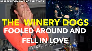 Guitar Teacher REACTS Winery Dogs quotFooled Around And Fell In Lovequot LIVE [upl. by Ecnarolf]