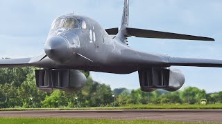 US Gigantic B1 Lancer in Action [upl. by Kutchins294]