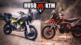 Husqvarna Norden 901 VS KTM 890 Adventure [upl. by Crysta638]