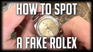 Flaws of a Fake Rolex Oyster Perpetual [upl. by Esylle]