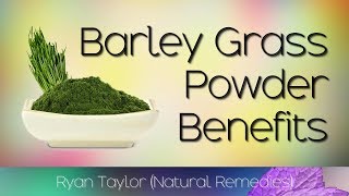 Barley Grass Powder Benefits and Uses [upl. by Anad242]