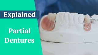 Partial dentures amp false teeth explained [upl. by Nehpets]