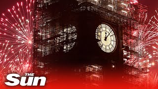 Live Big Ben chimes to mark end of Brexit transition and New Year [upl. by Leeth]