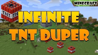 Easiest 116 TNT Duper in Minecraft Tutorial [upl. by Whalen465]