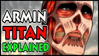 Armins Colossal Titan Explained Attack on Titan  Shingeki no Kyojin [upl. by Zacharia]