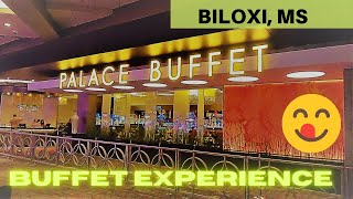 The Palace Casino Resort Buffet Experience  Biloxi MS  Great Value  Open now Reopen Edition [upl. by Baler]