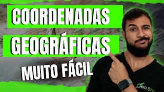 COORDENADAS GEOGRÁFICAS  Geobrasil Prof Rodrigo Rodrigues [upl. by Nie]