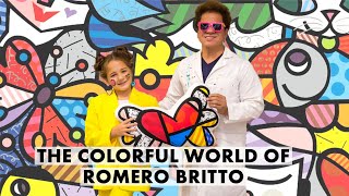 The Colorful World of Romero Britto [upl. by Aihsekal]