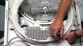 GE Dryer Repair – How to replace the Duct Felt Seal [upl. by Walkling727]