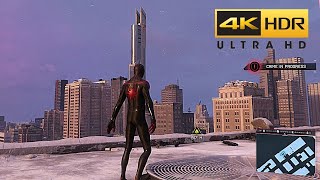 SpiderMan Miles Morales PS4 PRO 4K HDR Gameplay  2160p UHD [upl. by Dygal]