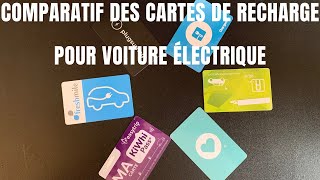 Comparatif des cartes de recharge pour voiture électrique Chargemap Newmotion Freshmile [upl. by Drugi]