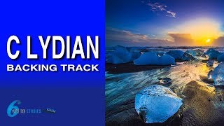 C Lydian Backing Track Six String Studies [upl. by Ainecey]