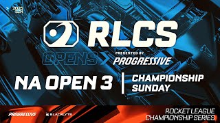 NA OPEN 3  CHAMPIONSHIP SUNDAY  BIRMINGHAM MAJOR  RLCS 2025 [upl. by Helena612]