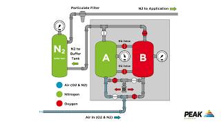 How a PSA nitrogen generator system works [upl. by Kitrak]