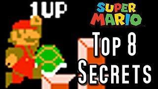 Super Mario Bros TOP 8 SECRETS NES [upl. by Amena103]