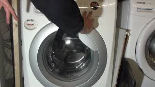 How to Tip 110  enter service cycle on a zanussi lindo 300 Washing machine [upl. by Ahsirahc100]