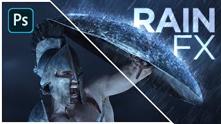 How to Create an AWESOME Rain Effect in Photoshop [upl. by Nahgiem]