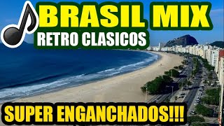 🌞BRASIL clasicos🎵🌴enganchados [upl. by Haronid]