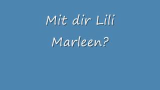 Lili Marleenlyrics in German [upl. by Olifoet121]