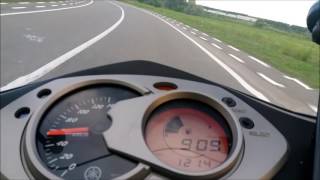 Yamaha cygnus x 125cc top speed [upl. by Akiemat]