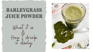 Benefits of Barley Grass Juice Powder barelygrassjuice wellness benefitsofbarelygrassjuice [upl. by Irroc]