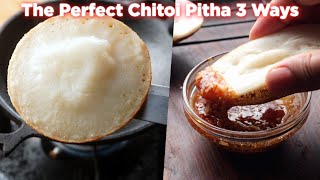 The Perfect Chitoi Pitha Recipe 3 Ways [upl. by Rabah]