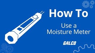 How to Use a Moisture Meter  Galco [upl. by Lrig]