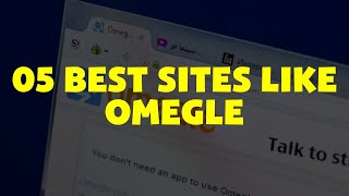 The Best Omegle Alternatives  2021 [upl. by Anawad]