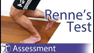 Rennes Test  Iliotibial Band Friction Syndrome ITBS [upl. by Aihsenet]