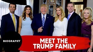 Meet The Trump Family  Biography [upl. by Ennirok]