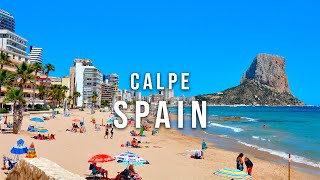 Calpe Spain 🇪🇸 Full Walking Tour  Costa Blanca 4K [upl. by Harrat798]