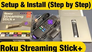 How to Install amp Setup Roku Streaming Stick Plus for Beginners [upl. by Richart]